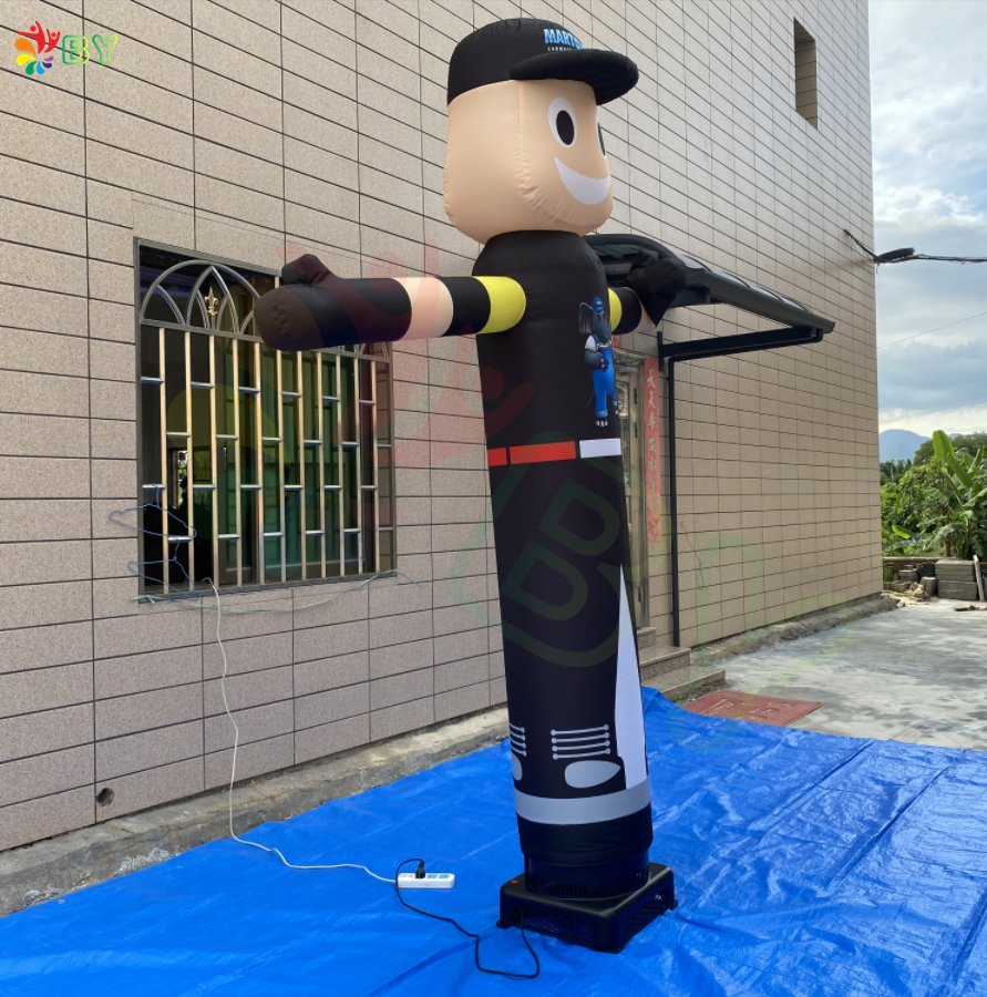 New Arrival Air Dancer Costume Dancing Man Tube with Blower Funny Inflatable Waves Air Dancer Fly Guy Inflatable