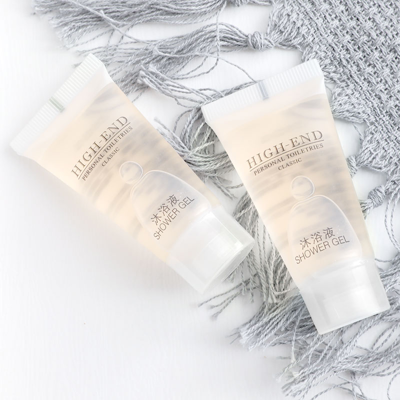 Wholesale Custom Logo 20ml Mini Eco-Friendly Disposable Shampoo in Tubes for Hotel Travel Amenity Toiletries Hotel Supplies