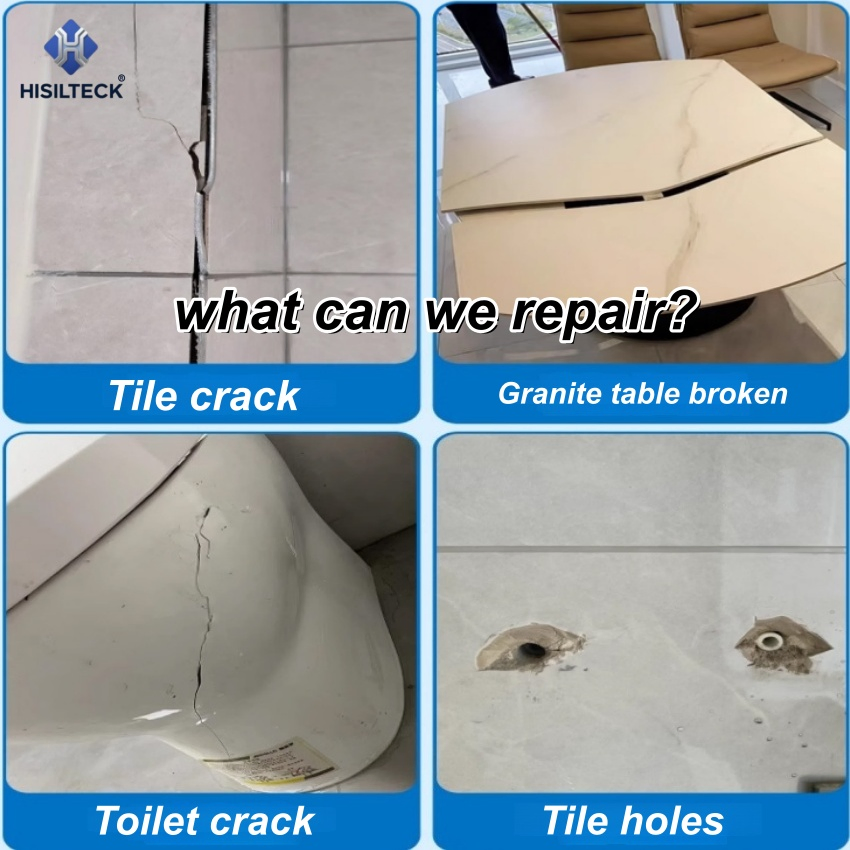 Tile Repair Putty for Ceramic Floor Tiles, Damaged Sink, Patching and Filling, Marble Crack Repair