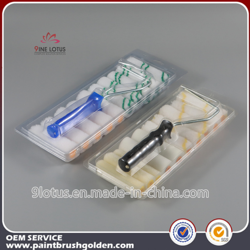 4" Mini Foam Wall Decorative Paint Roller Brush Set Manufacturer Paint Tools