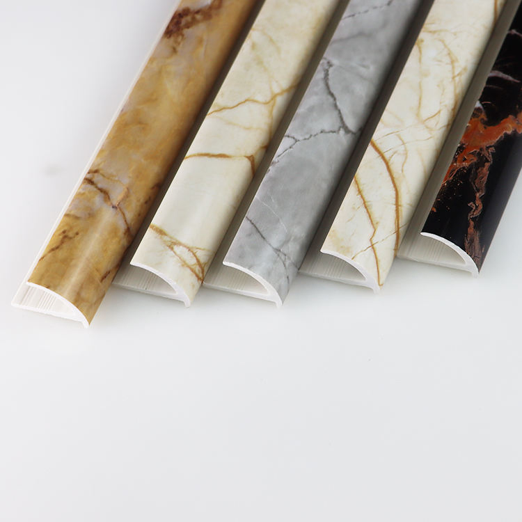 Protect The Edge of Wall Ceramic 12mm Colorful Floor Border PVC Plastic Tile Protection Tile Trim Corner