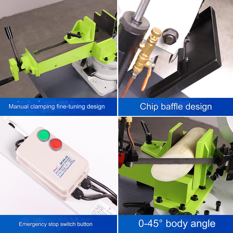 Ленточная пила по металлу горизонтальная ручная компактная