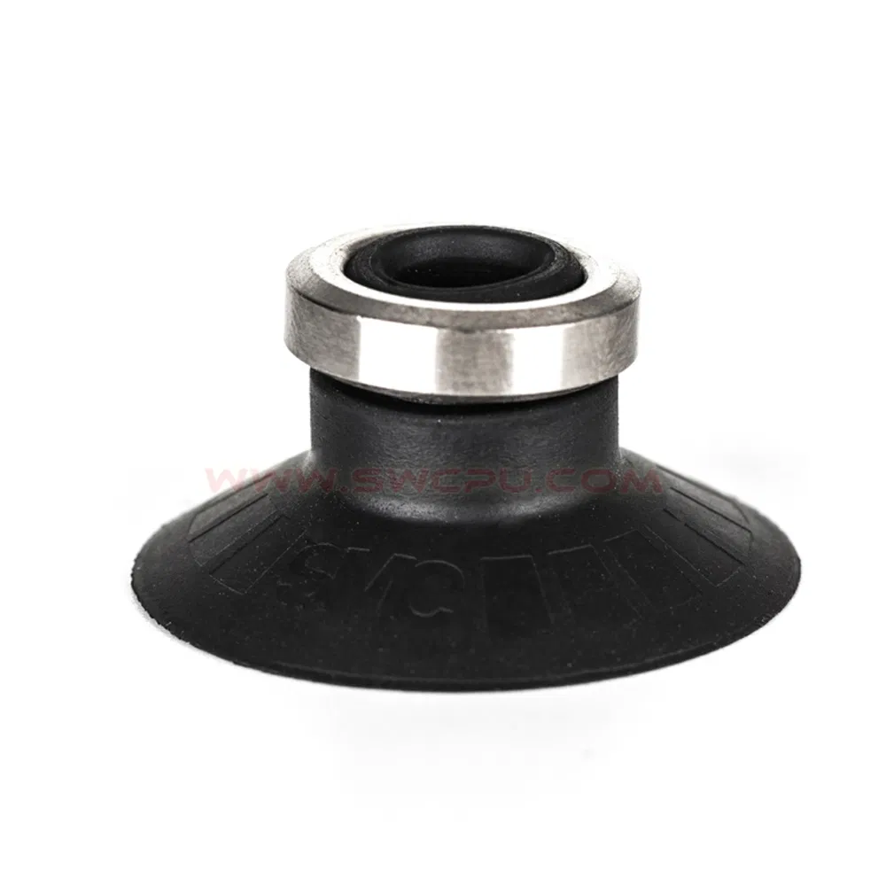Quality Assurance Metal Threaded Soft Rubber Suction Cup