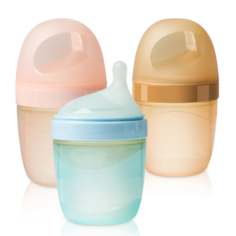 Newsun Custom 15oml Baby Milk Feeding Bottle New Design Newborn Baby Feeder Anti Fal Nursing Feeder Bottles