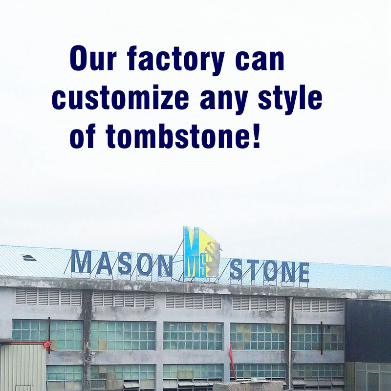 European Tombstones with Nice Carving Headstones Granite Monument