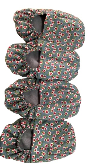 Soft Heat Pack Warm Slippers with Buckwheat or Wheat