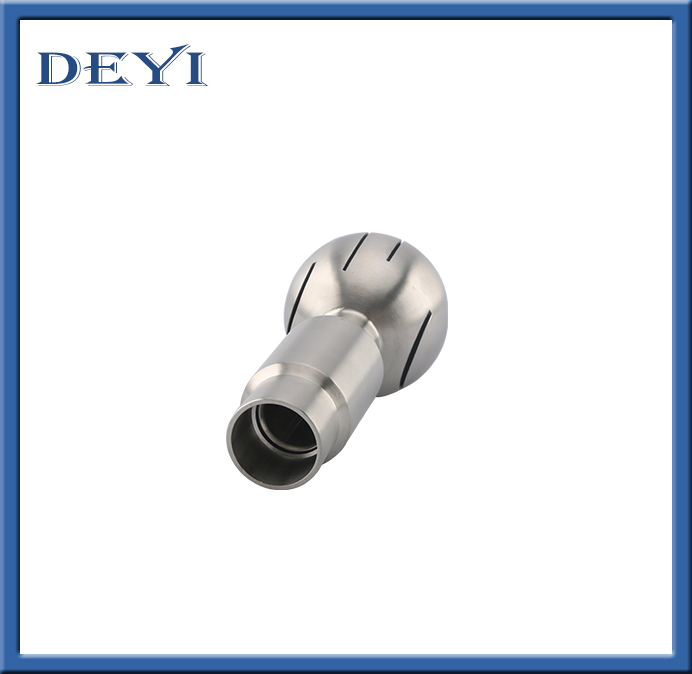 Sanitary Fixed CIP Lamp Spray Nozzle Cleaning Ball (DYTV-012)