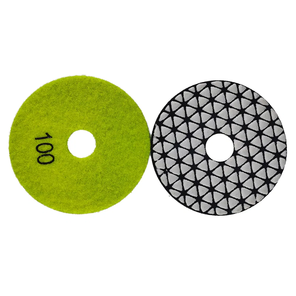 Stone Diamond Flexible Convex Resin Wet Polishing Pads