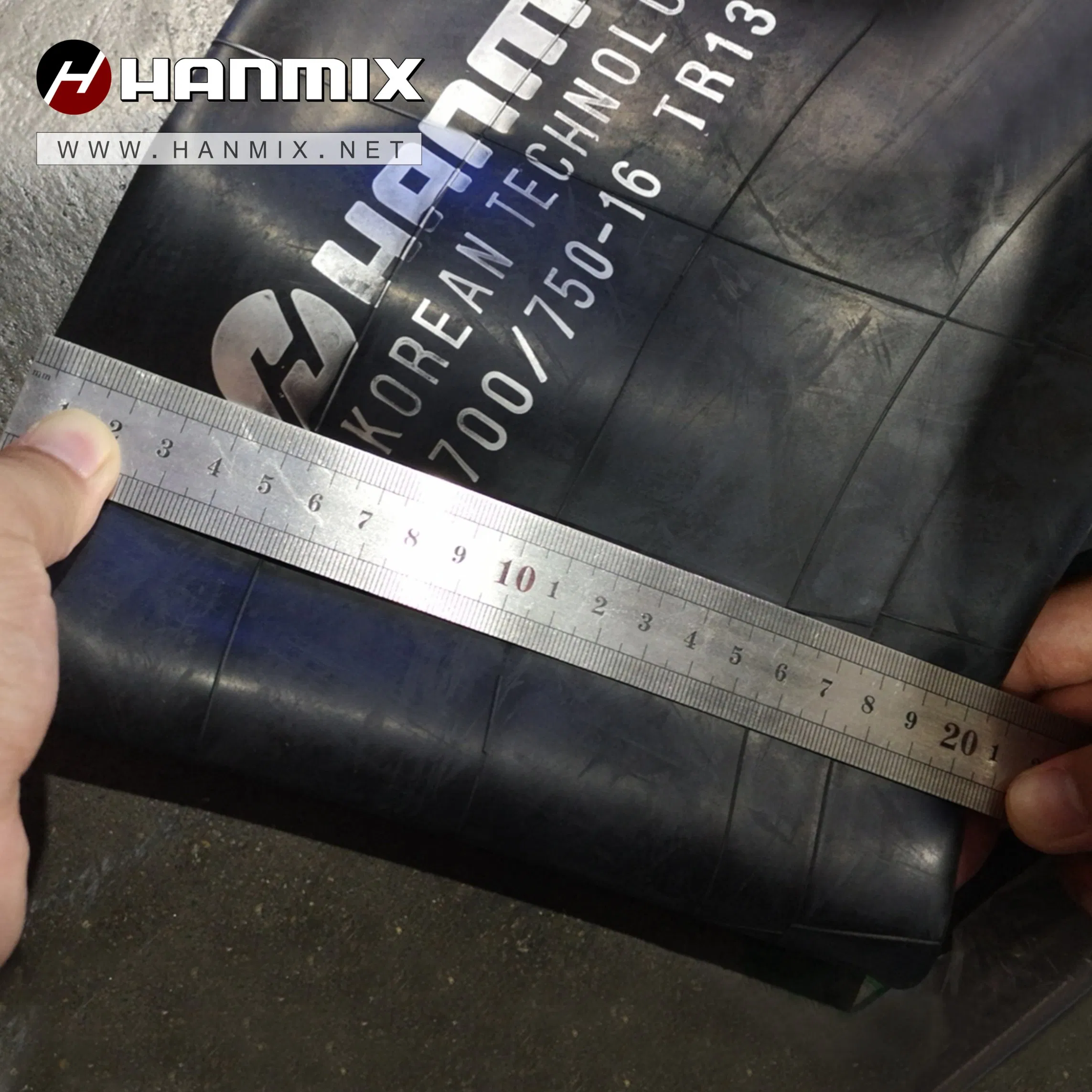 Hanmix Korean Technology Natural Rubber Butyl Inner Tube 12R20