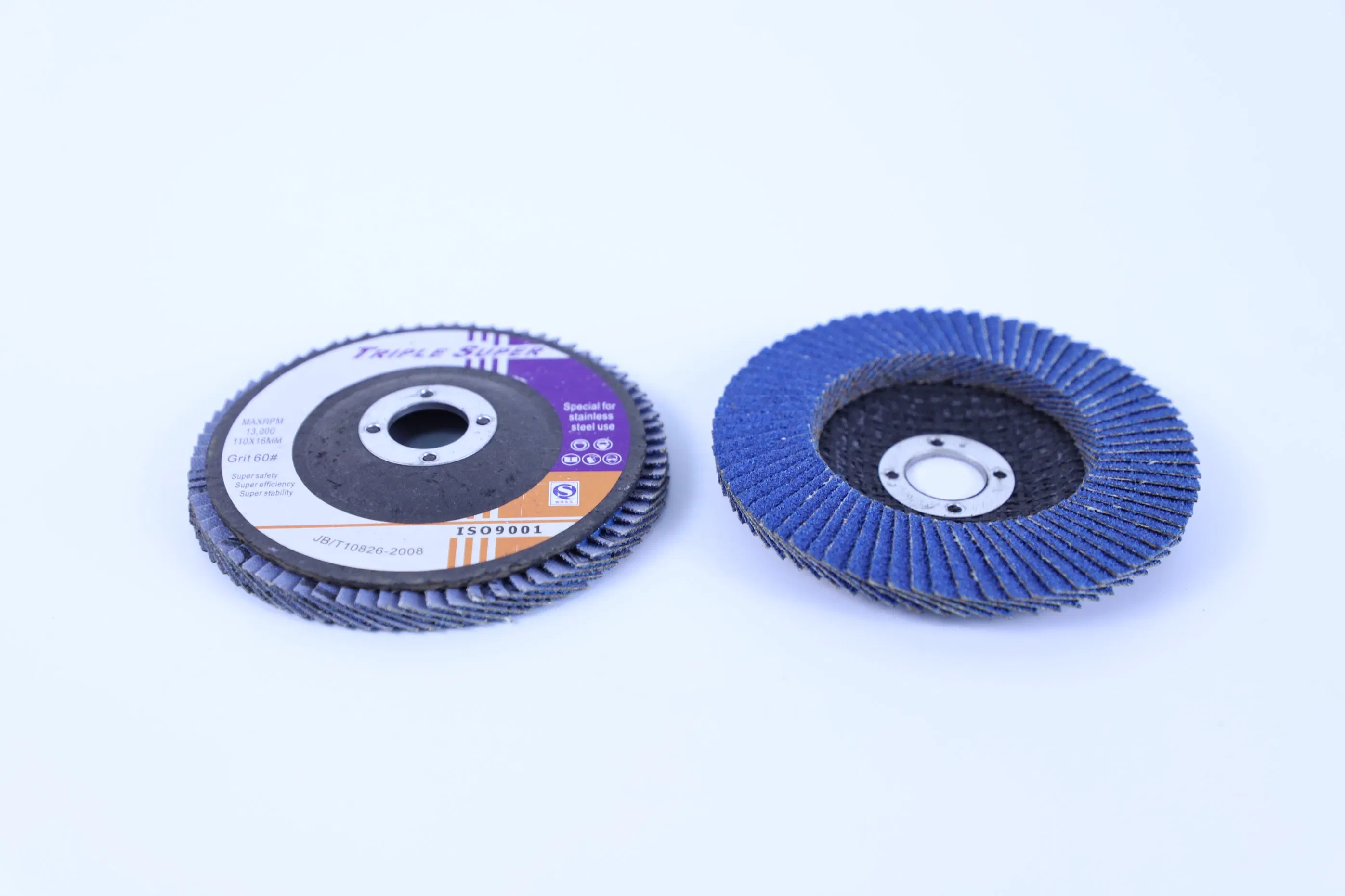 Лепестковый шлифовальный круг T27, 100x16 мм