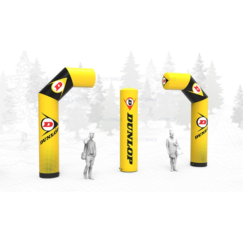 Promotional Inflatable Arch for Trade Shows Double Layer Oxford Material