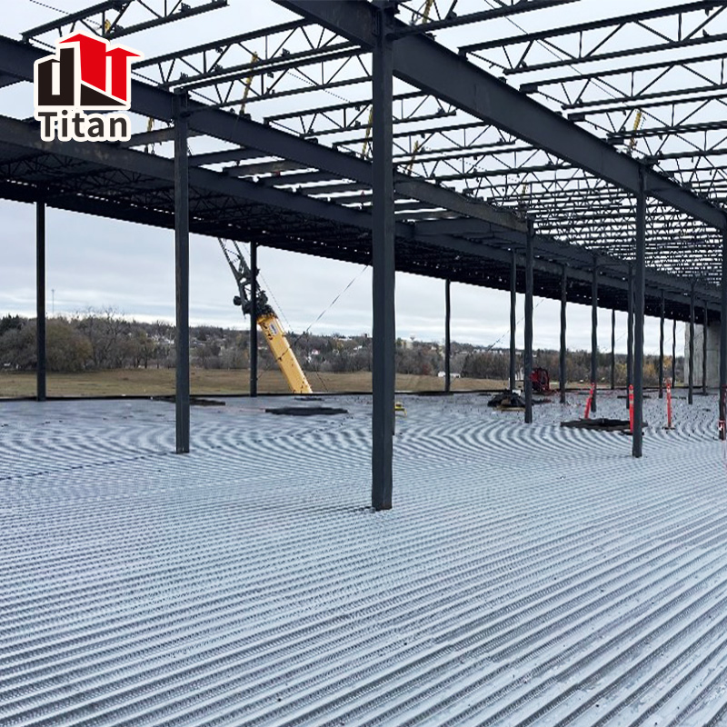 Heavy Duty CNC Machining Processing Steel Structure Factory Workshop