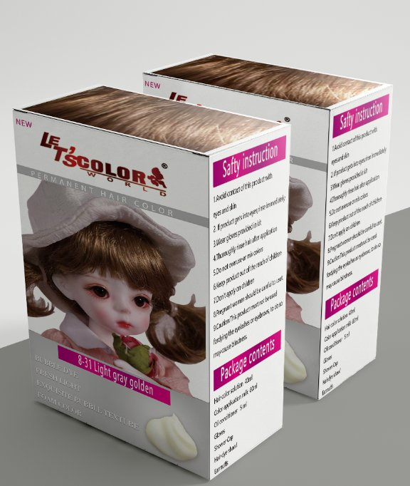Professional Hair Color Dye Nice Bubble Different Color for Hair Color Shampoo