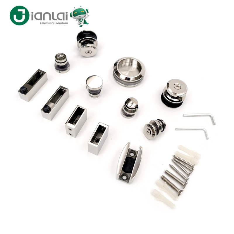 China Stainless Steel Glass Door Sliding Door Hardware Kit Shower Enclosure