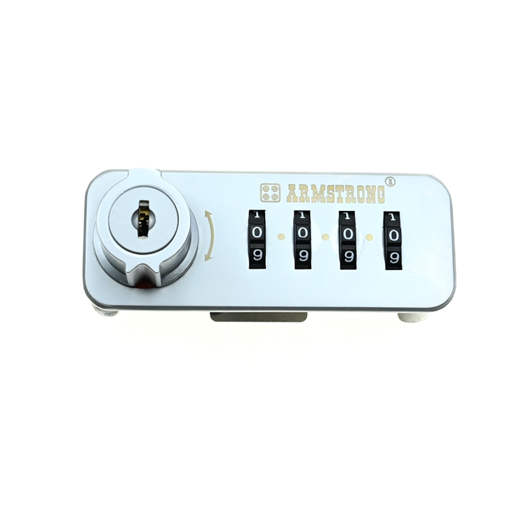 Yh3601 Drawer Furniture Gym Mechanical Metal 4 Dials Digital Cabinet Combination Locker Lock with Master Key