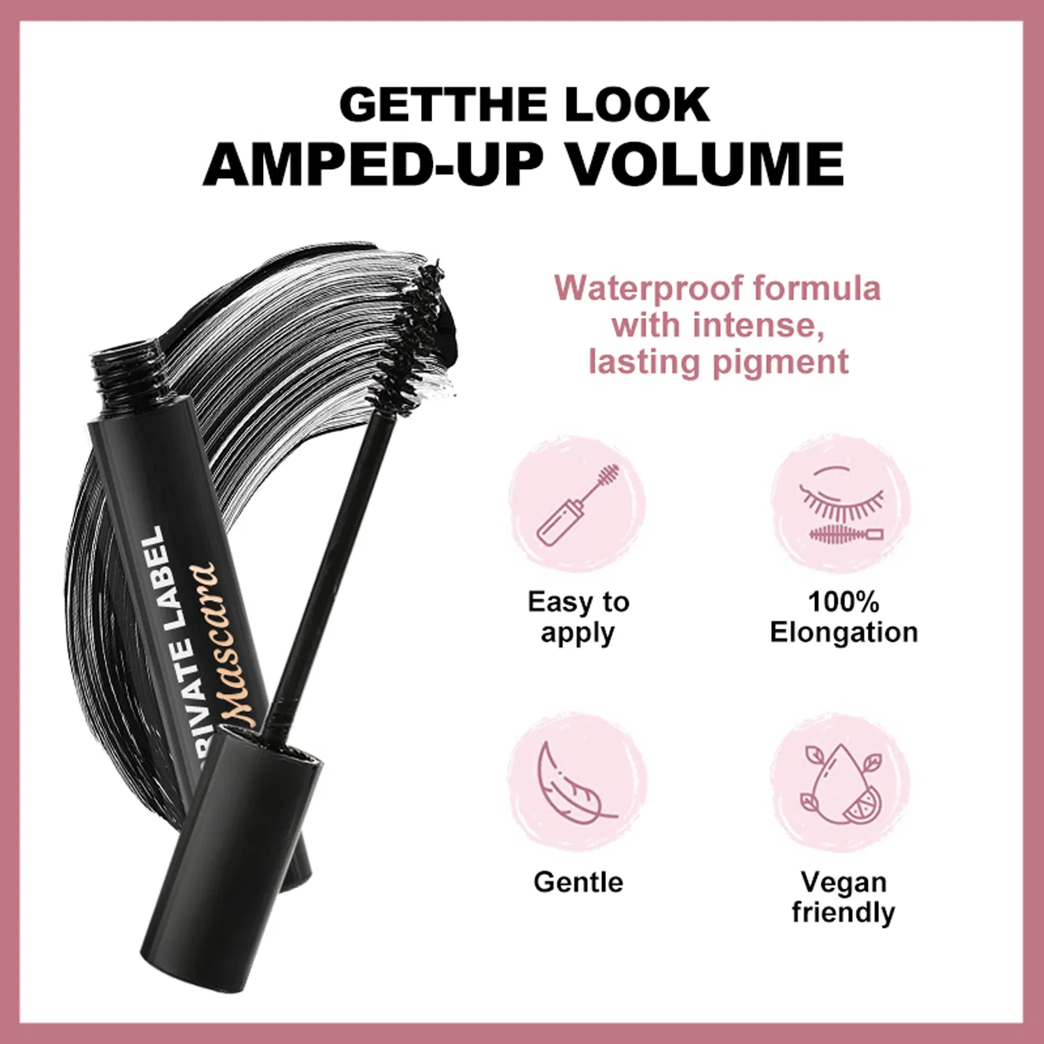 New Arrival Wholesale Mascara Private Label Quick Dry Waterproof Makeup