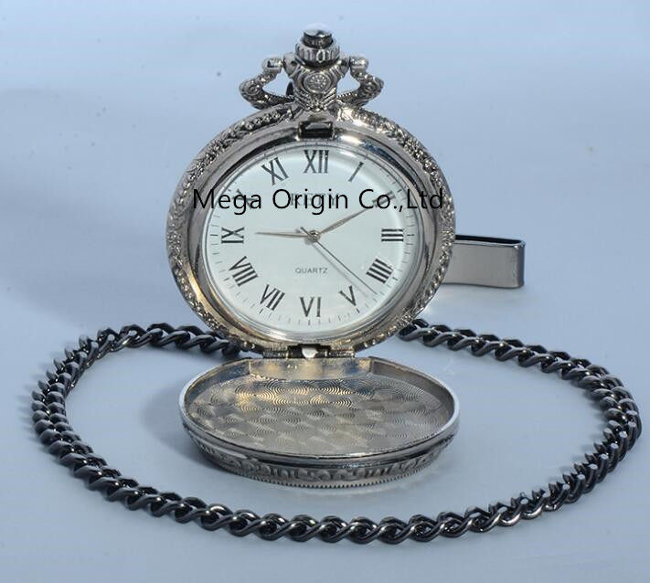 Promotion Watch Custom Engraved Pocket Watches with Japan Movement