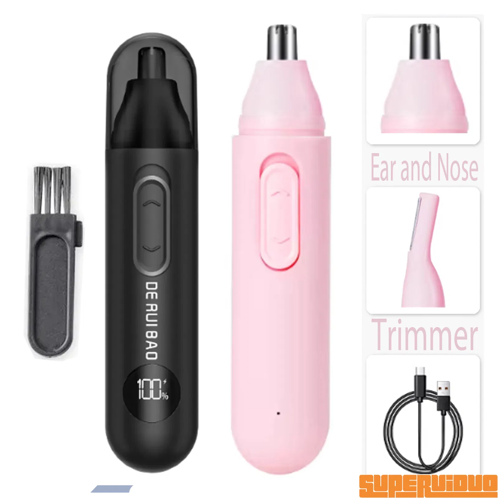 Easy Grooming Solution for Sensitive Areas Ear and Nose Trimmer