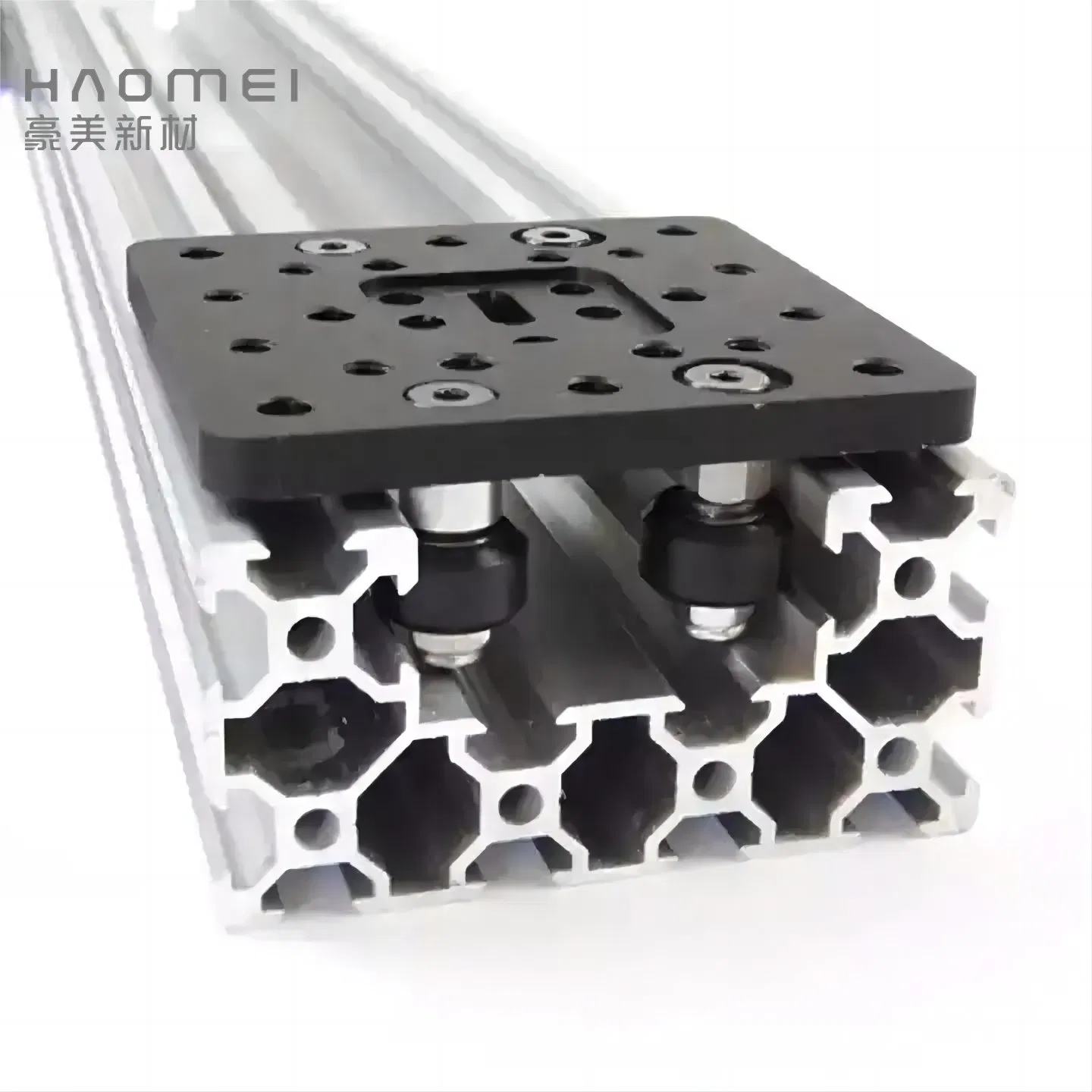 Haomei Production Line Machine Equipment Frame Industrial Aluminum Profile Tube Pipe