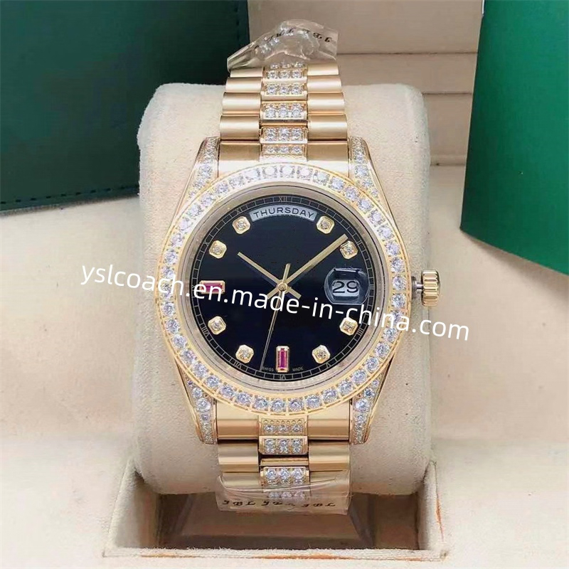 Часы Gypsophila Elegant с автоподзаводом и алмазной инкрустацией