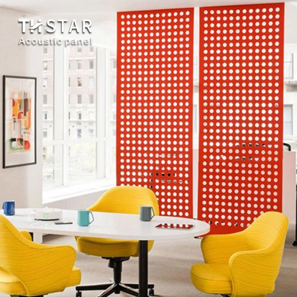 Euroyal Customized Decorative Wood Veneer Polyester Fiber Panel