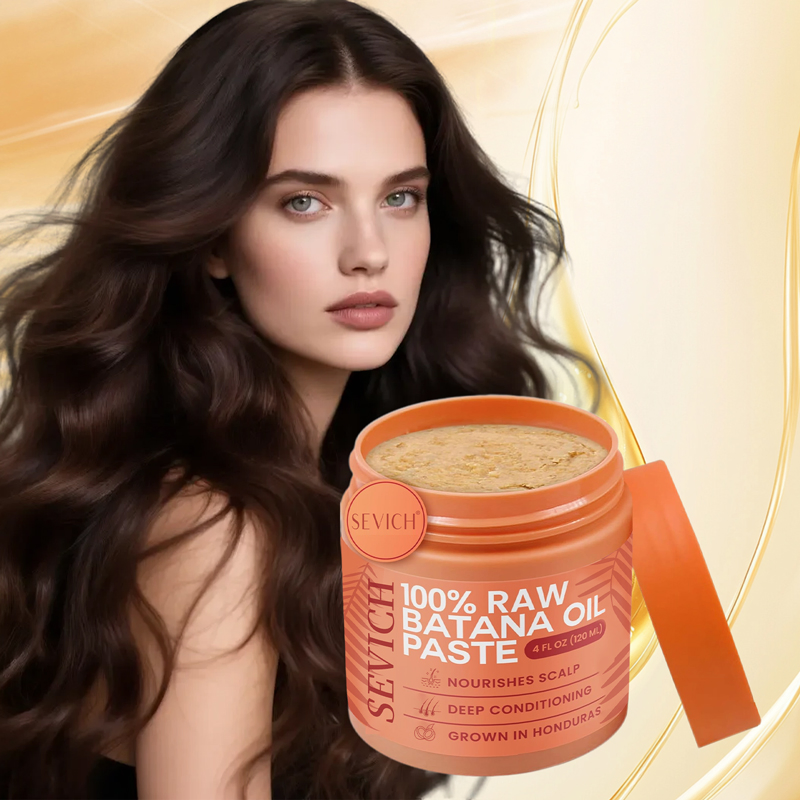 High Quality Batana Butter Private OEM Label Natural Damaged Hair Treatment Mask Anti Loss Hair Growth Batana Oil Raw Unrefined