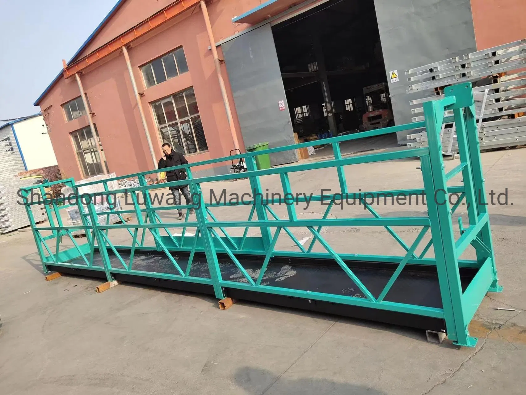 Zlp800 Paint Electric Cradle Machine / Construction Lift Hoist Cradle/Suspended Platform