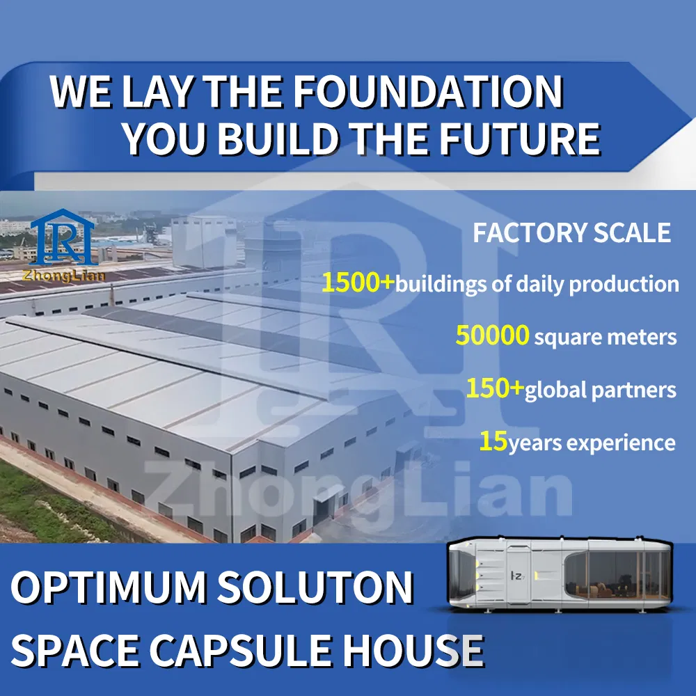 Modern China Factory Made Modular Mobile Prefabricated Space Capsule Vessel House