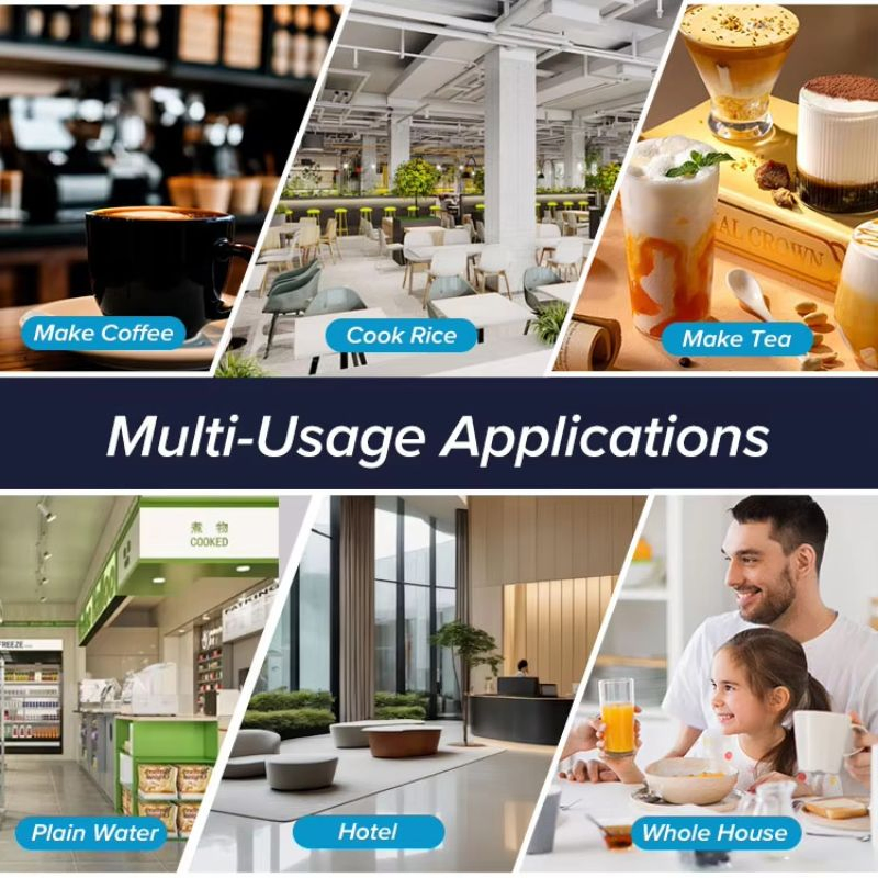 Commercial Use 3 Stages Whole House Water Filtration System Water Filter