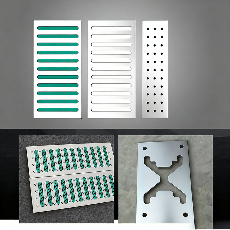 China Supplier Stainless Steel Kitchen Sewer Grate Cover Anti-Slip Groove Rainwater Drainage Grate Manhole Cover