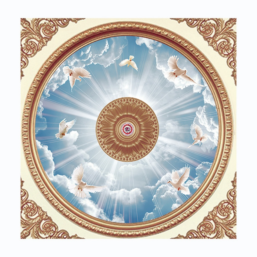 Factory Price New Square Polystyrene Art Ceiling