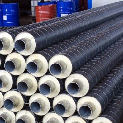 Glass Wool Steam Pipe Insulation Insulated High Temperature Heat Resistant Steel Pipe