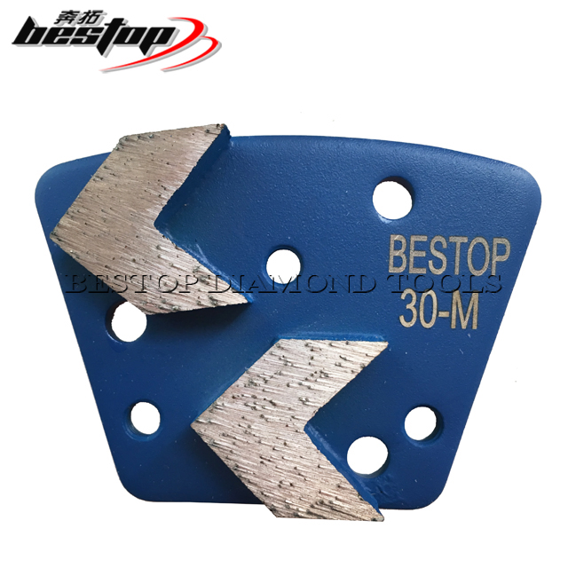 Алмазная трапециевидная шлифовальная чашка 3 стрелки