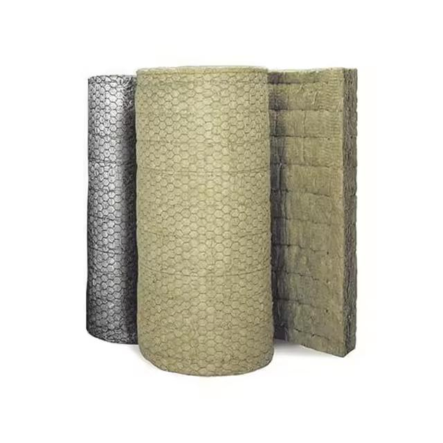 China Building Thermal Insulation Material Fireproof Rock Wool Blanket/Roll