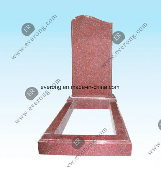 Indian Red Granite Headstone, Western Style and Russia Monument & Tombstone
