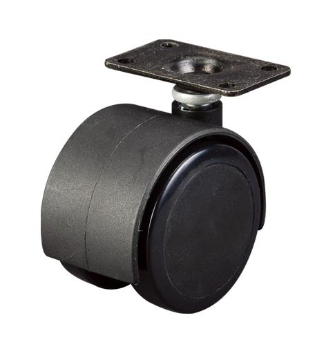 OEM China Factory Manufacturer Furniture Castor 50mm Swivel Nylon Wheel with Fastening Ring