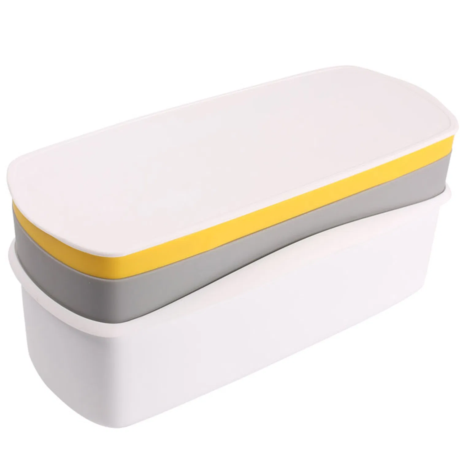 4 Piece Stackable Ramen Noodle Cooking Set Vegetable Steamer Microwave Pasta Spaghetti Cooker