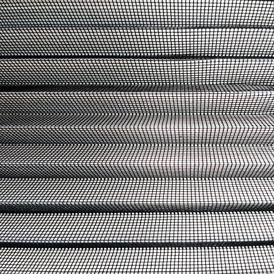 The Window Screen Used to Block The Sunlight