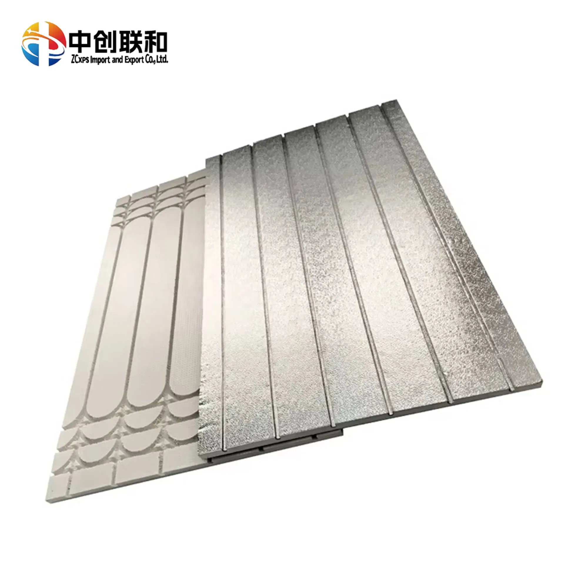 Water Underfloor Heating Board Insulation Overlay Boards XPS Underfloor Heating Panel