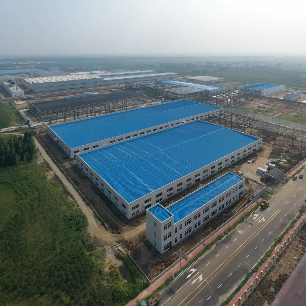 Factory Building Design Prefab Metal Frame Warehouse Shed Hangr Steel Structure Workshop