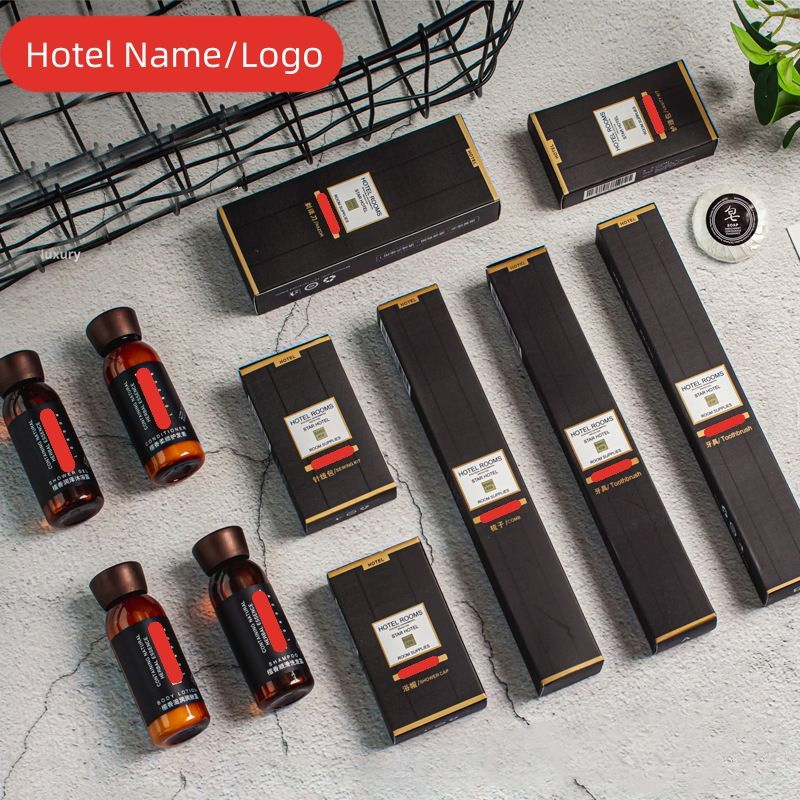 Hotel Supplies Disposable Bathroom Toiletries Portable Travel Amenity Kit