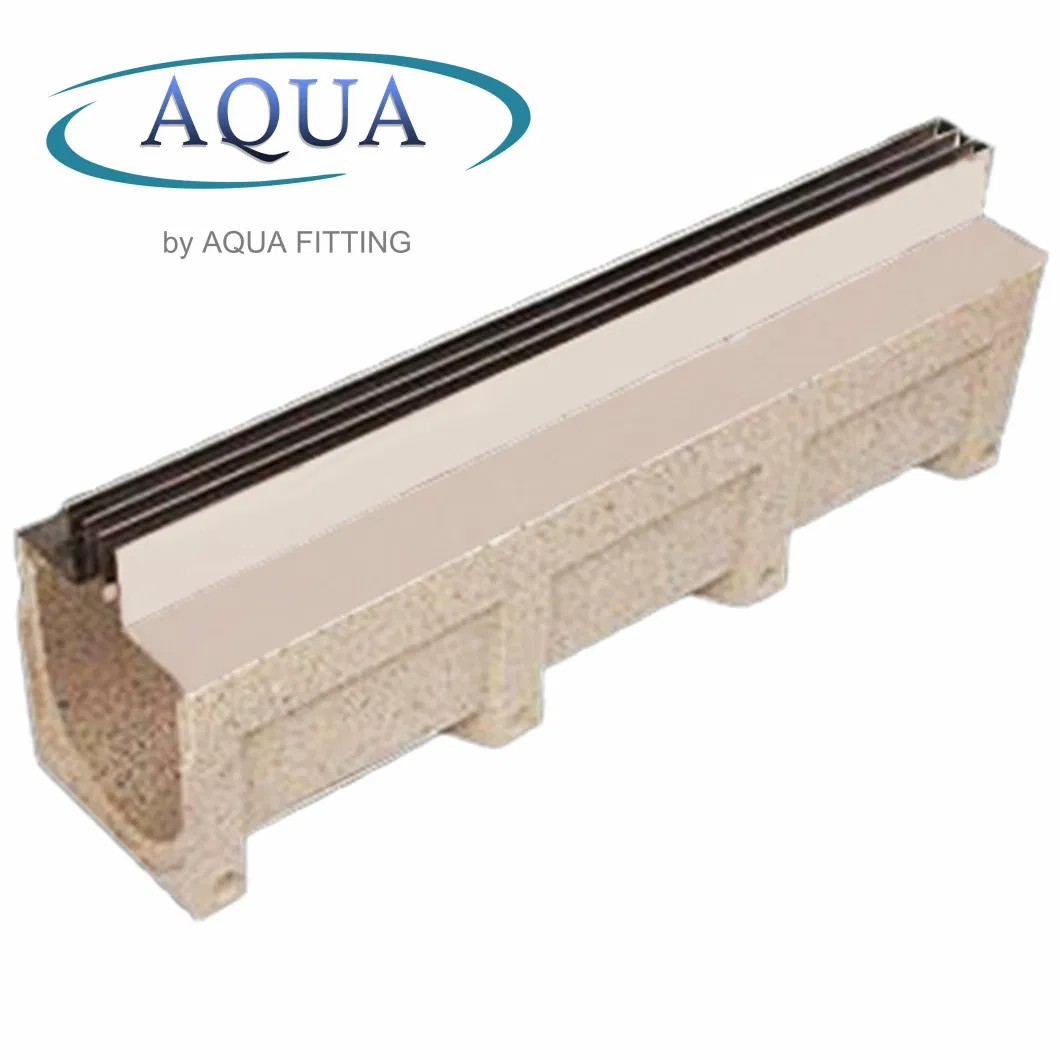 Heavy Duty Customized Stainless Steel Grating Linear Cover Concrete Drain Channel