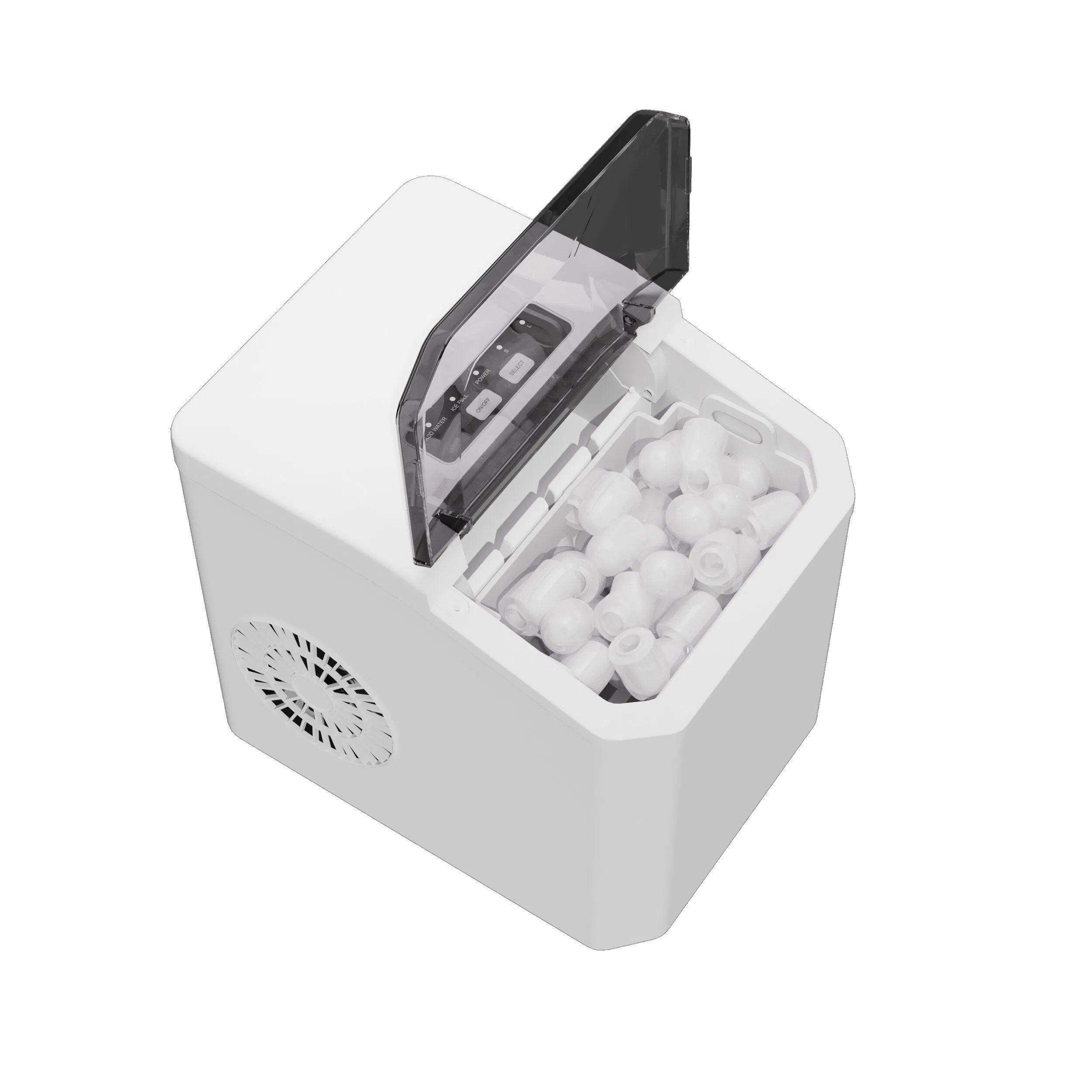 Portable Mini Electric Bullet Ice Maker Machine Home Automatic Bullet Type Instant Ice