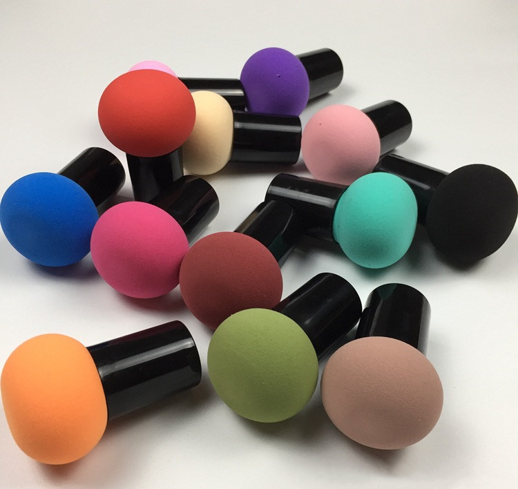 Round Face Mushroom Head Foundation Cosmetic Powder Puff Blender Beauty Dry Makeup Wet Sponge