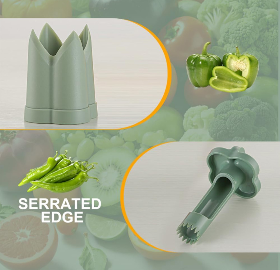 Тёрка для перца с удалением семян