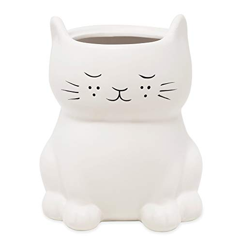 Керамическая мыльница в виде кошки для ванной