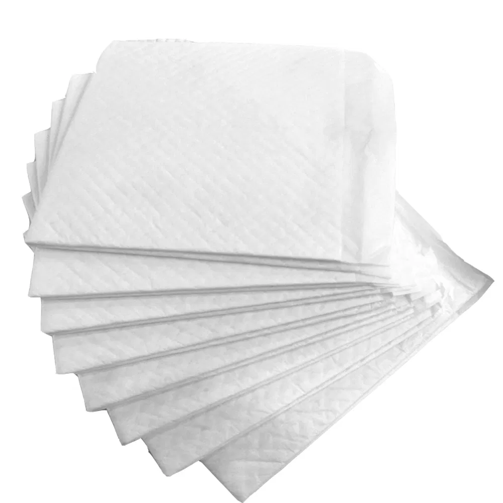 China Wholesale OEM Adult Baby Pet Patient Disposable Incontinence Bed Pads Underpads