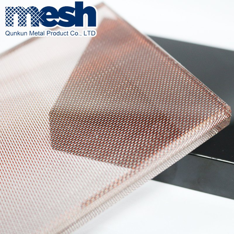 Laminated Glass Metal Mesh Panels