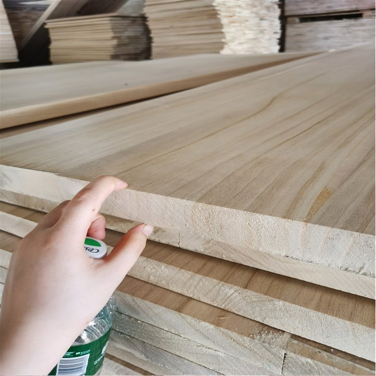 Paulownia Edge Glued Wood Board for Cremation Urn Coffins Funeral Urn Board