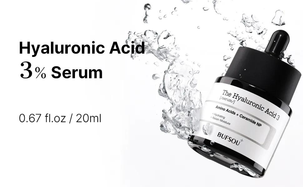 Private Label Hydration Moisture Ceramide Hyaluronic Acid Facial Serum Anti Aging Wrinkle Repair Facial Serum for Skin Care